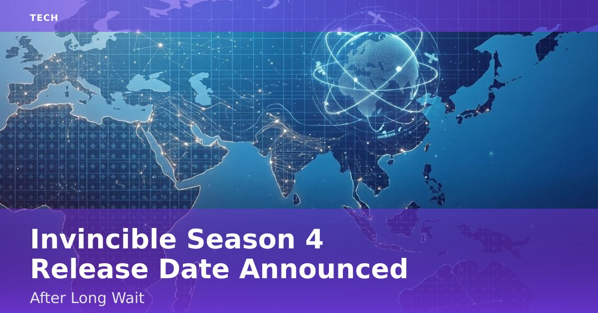 "Invincible" Season 4 Release Date Announced After Long Wait