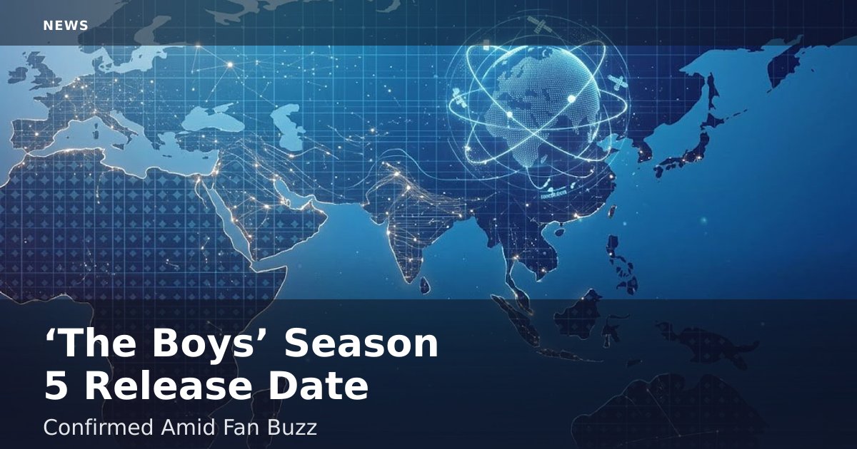 ‘The Boys’ Season 5 Release Date Confirmed Amid Fan Buzz