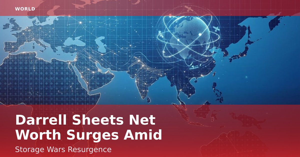Darrell Sheets' Net Worth Surges Amid Storage Wars Resurgence