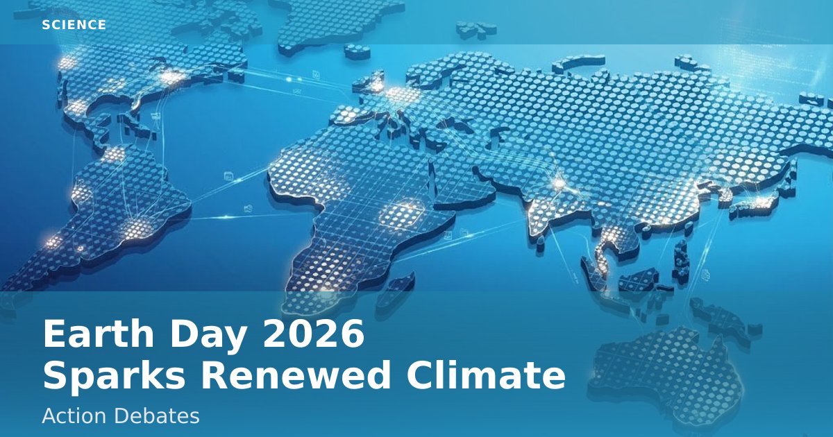 Earth Day 2026 Sparks Renewed Climate Action Debates