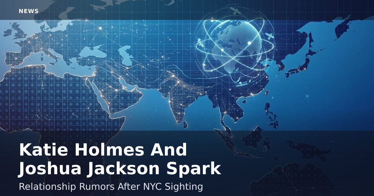 Katie Holmes And Joshua Jackson Spark Relationship Rumors After NYC Sighting