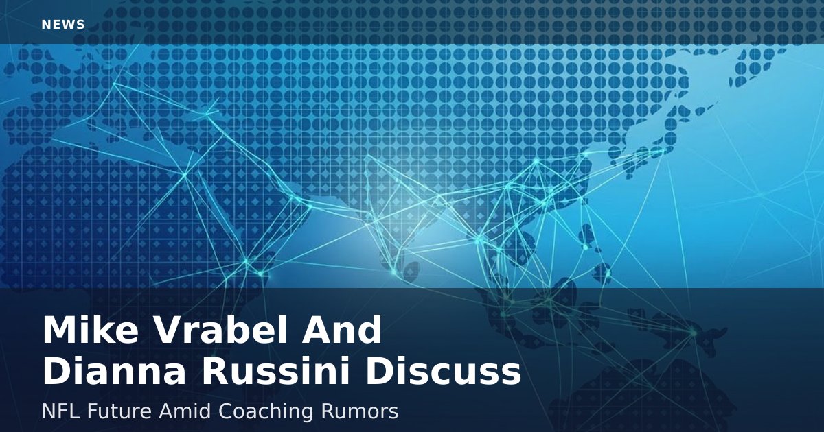 Mike Vrabel And Dianna Russini Discuss NFL Future Amid Coaching Rumors