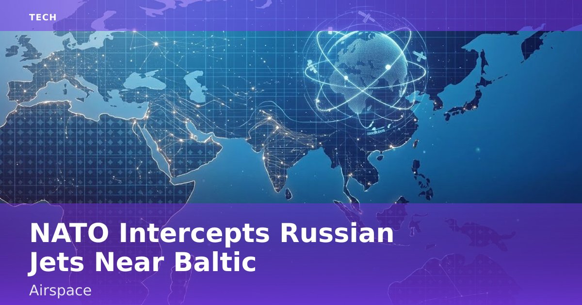 NATO Intercepts Russian Jets Near Baltic Airspace