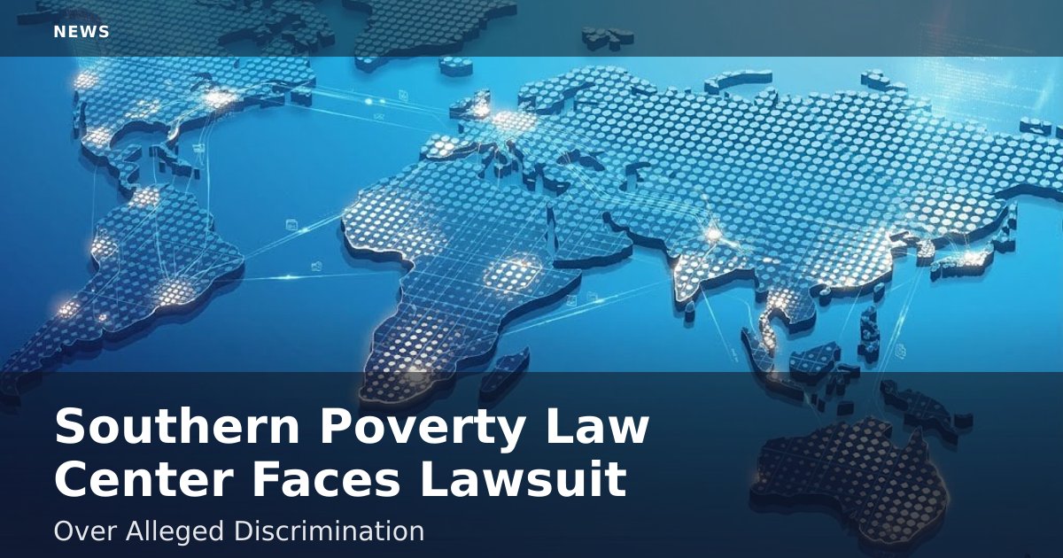 Southern Poverty Law Center Faces Lawsuit Over Alleged Discrimination
