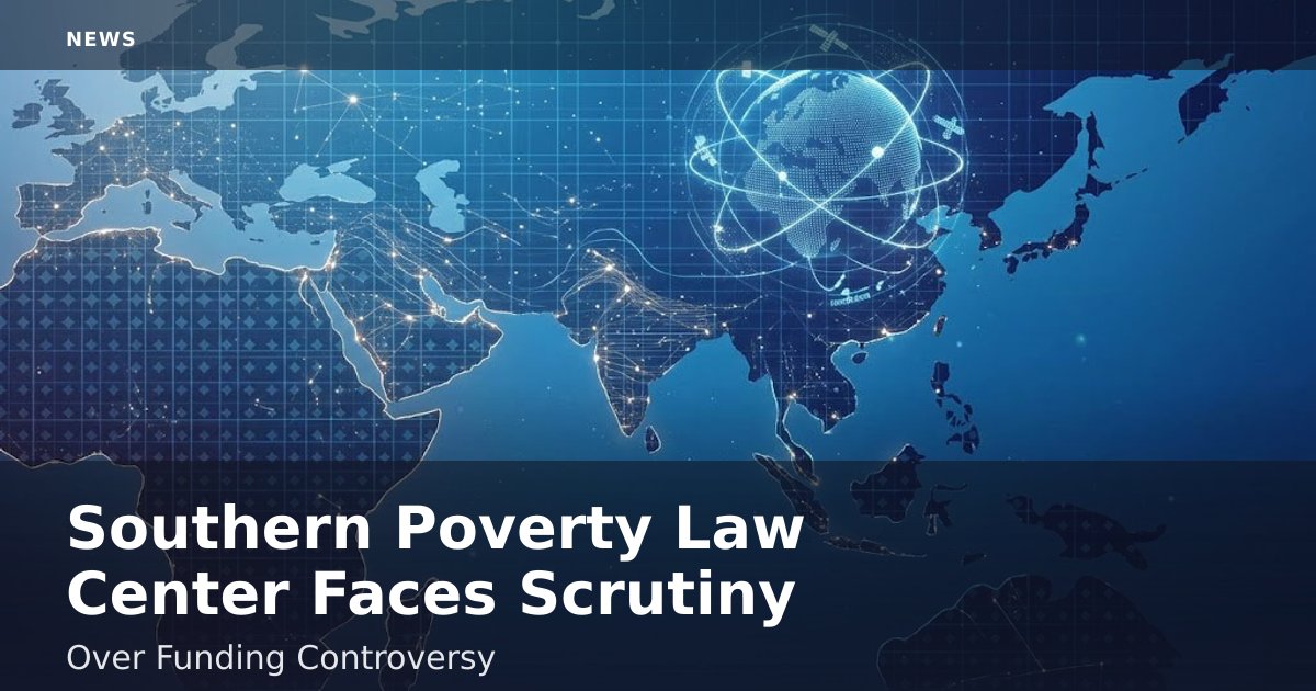 Southern Poverty Law Center Faces Scrutiny Over Funding Controversy