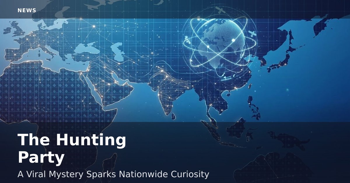 The Hunting Party: A Viral Mystery Sparks Nationwide Curiosity