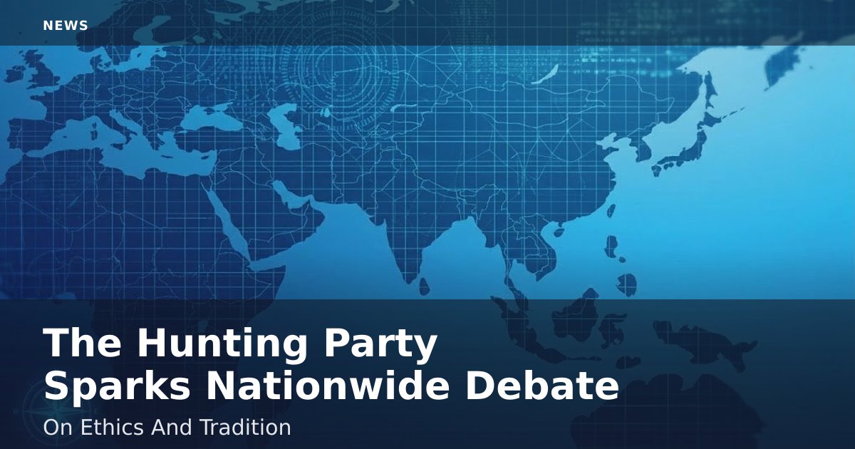 The Hunting Party Sparks Nationwide Debate On Ethics And Tradition