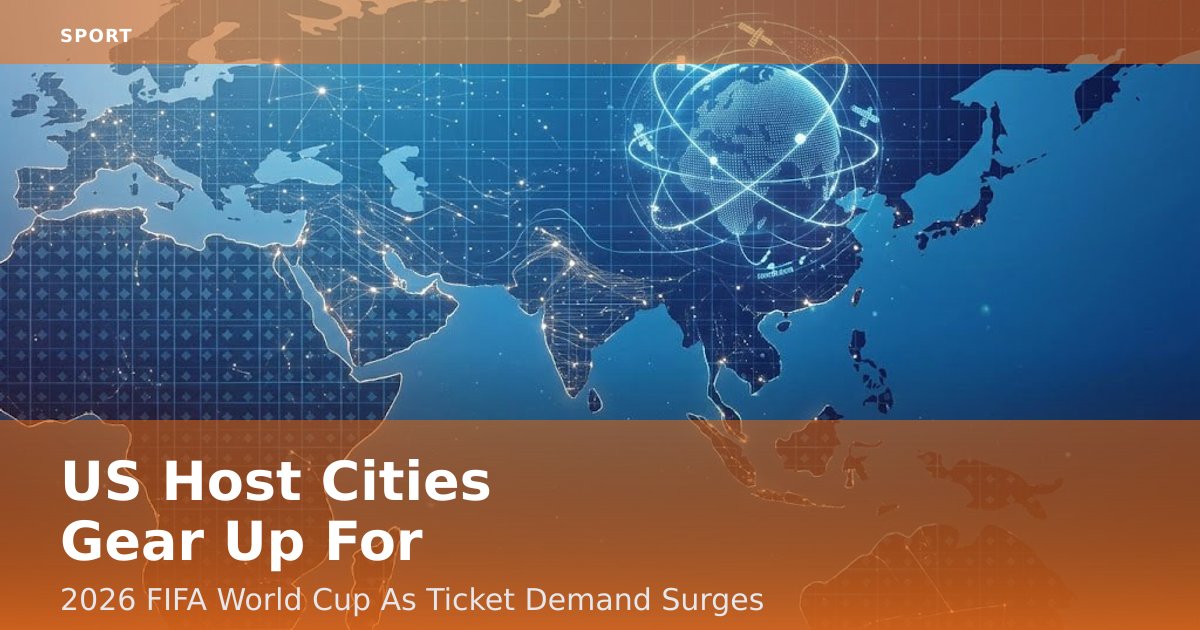 US Host Cities Gear Up For 2026 FIFA World Cup As Ticket Demand Surges