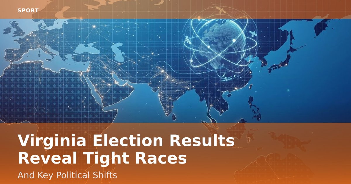 Virginia Election Results Reveal Tight Races And Key Political Shifts
