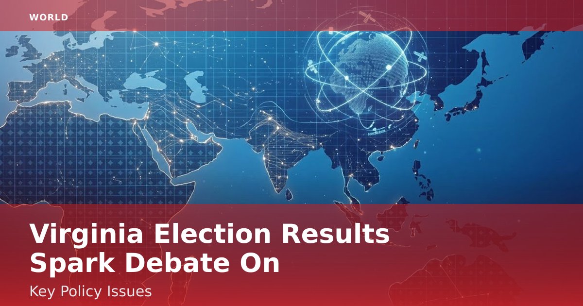 Virginia Election Results Spark Debate On Key Policy Issues