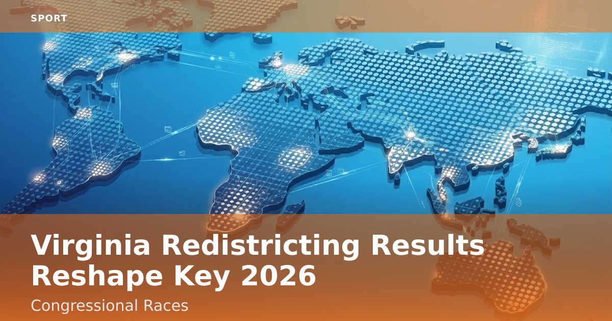 Virginia Redistricting Results Reshape Key 2026 Congressional Races