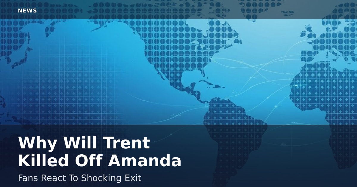 Why 'Will Trent' Killed Off Amanda: Fans React To Shocking Exit